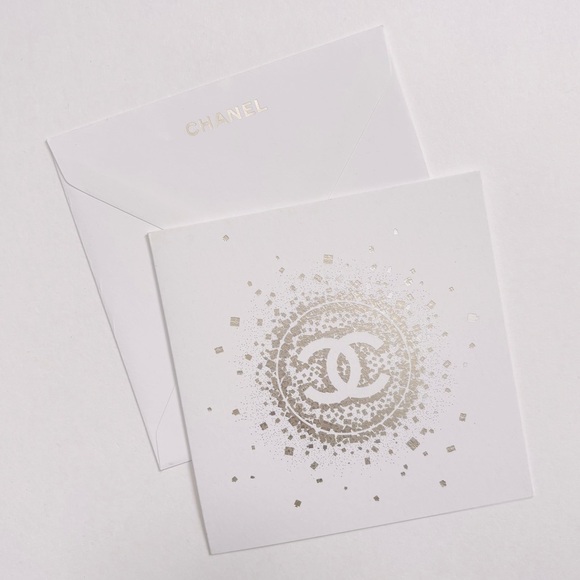 BUNDLE 2 for $25 CHANEL blank notecard - Picture 1 of 6
